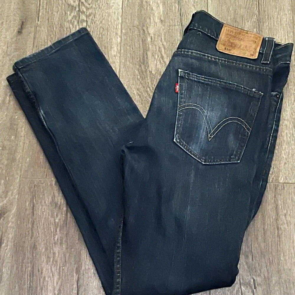Levi style 510 dark super skinny jeans